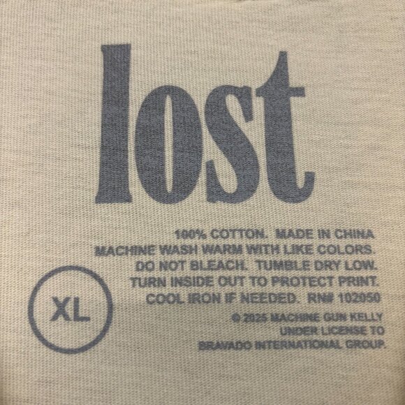 Machine Gun Kelly x Harley Davidson Lost Americana Tee XL - Picture 4 of 4